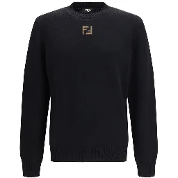 Black Fleece Wool Sweatshirt