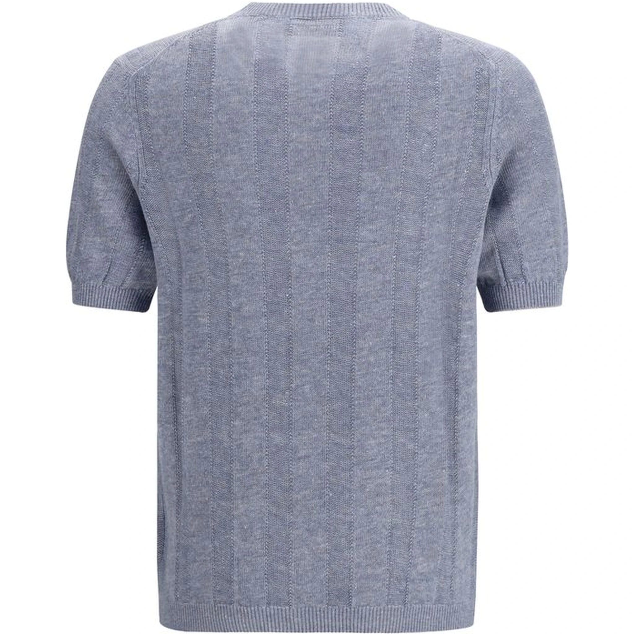 Blue Linen T-Shirt