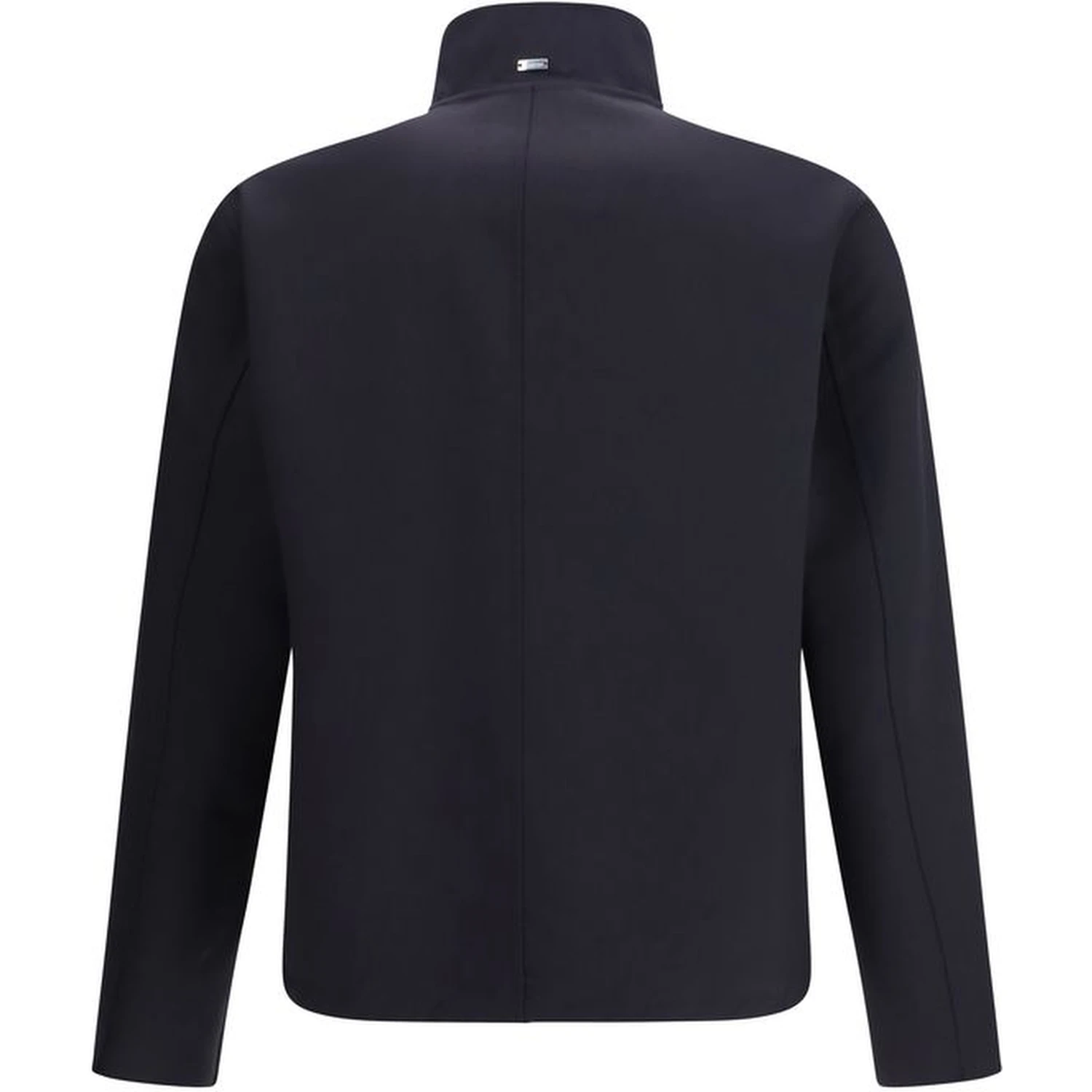 Blue Elastane Coat