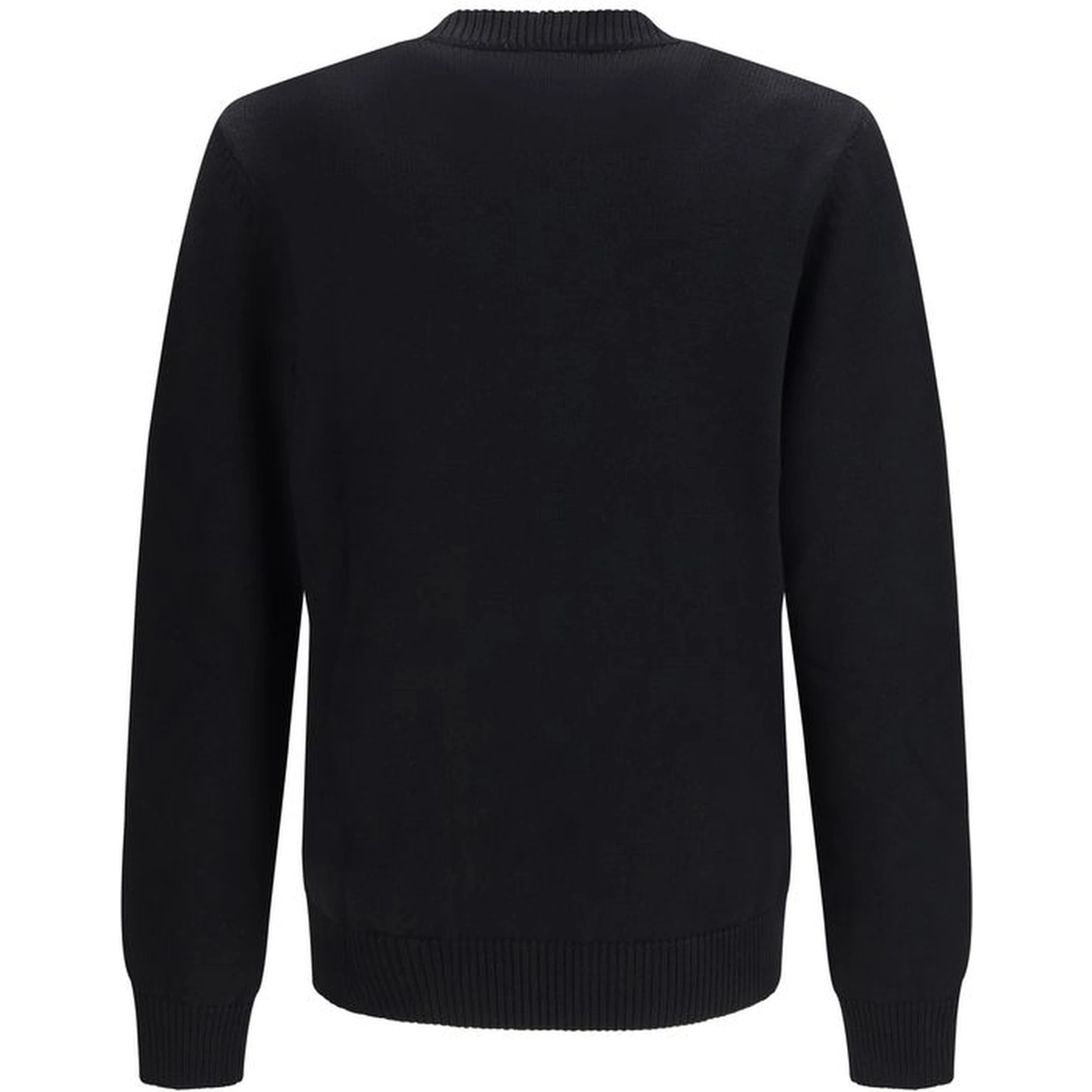 Black Fleece Wool Sweatshirt