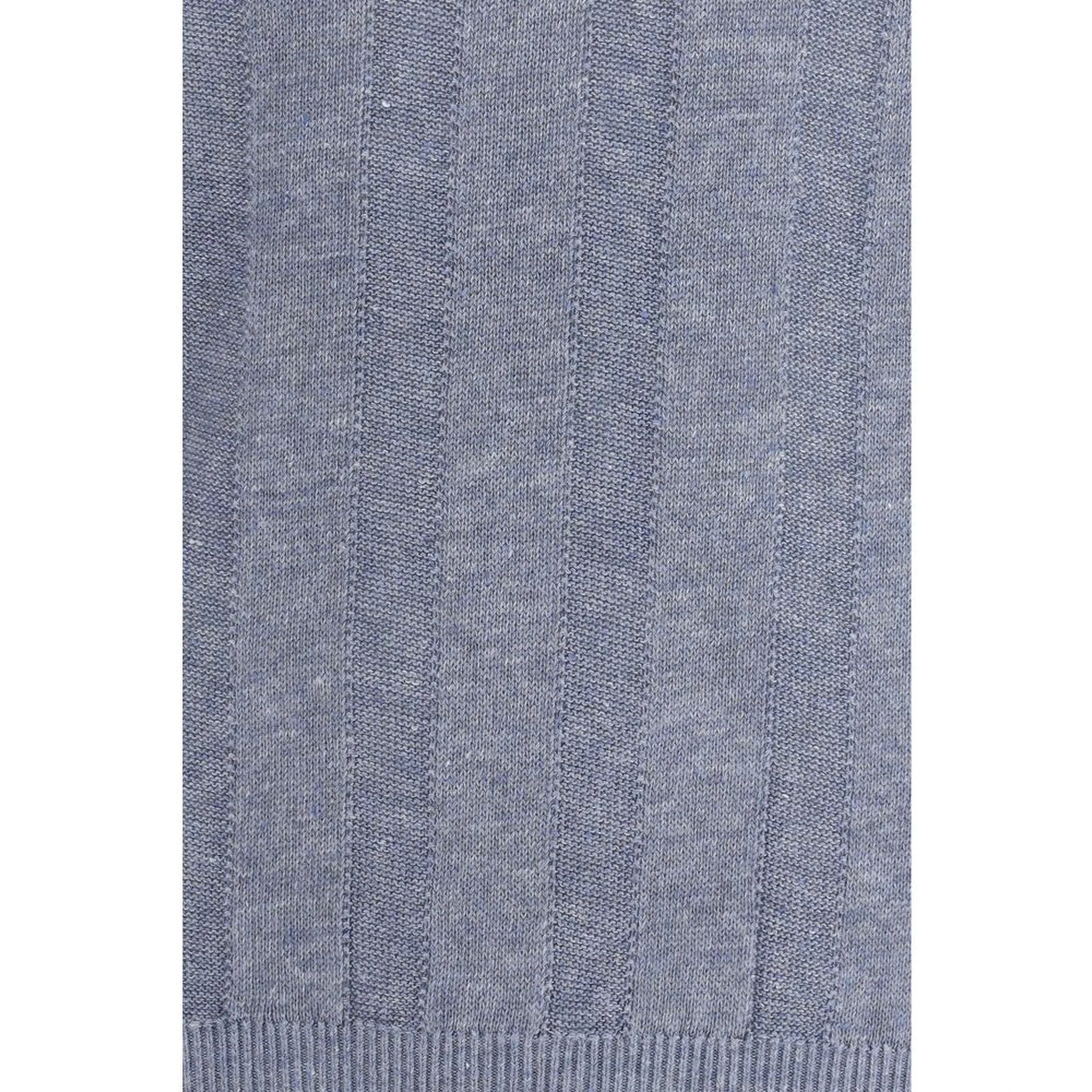 Blue Linen T-Shirt