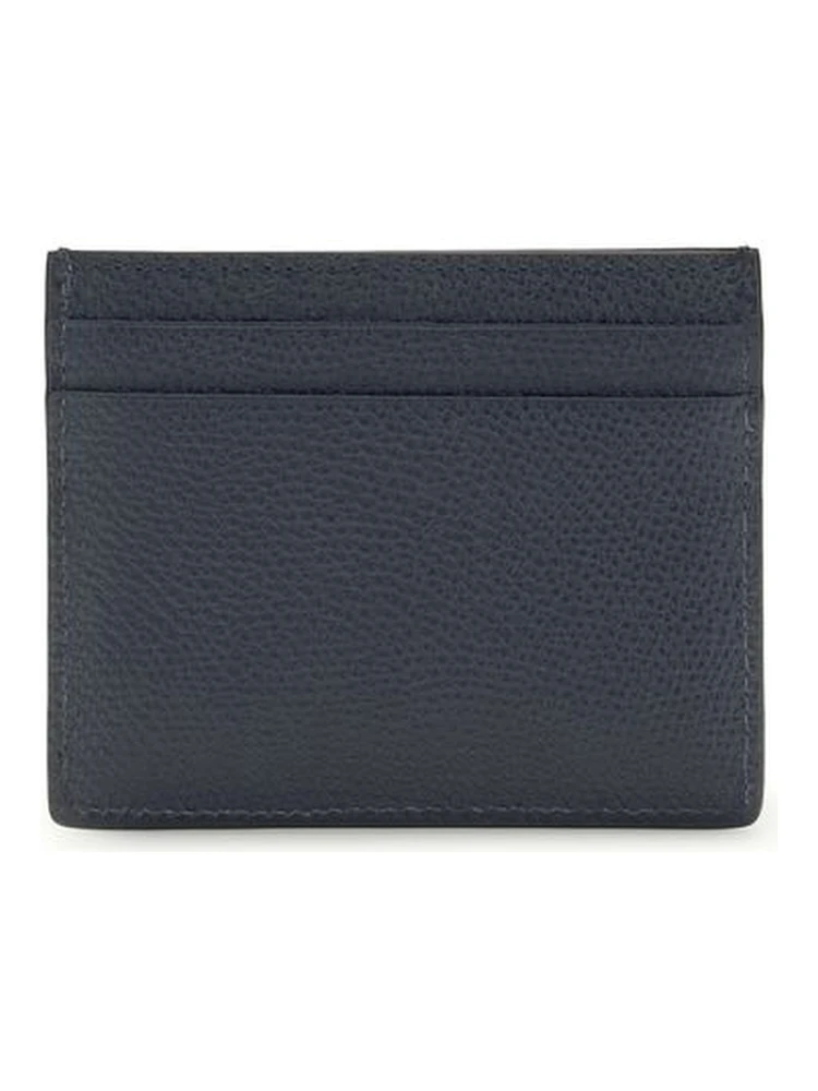 محفظة بوس توروس من جلد العجل الأزرق alternative