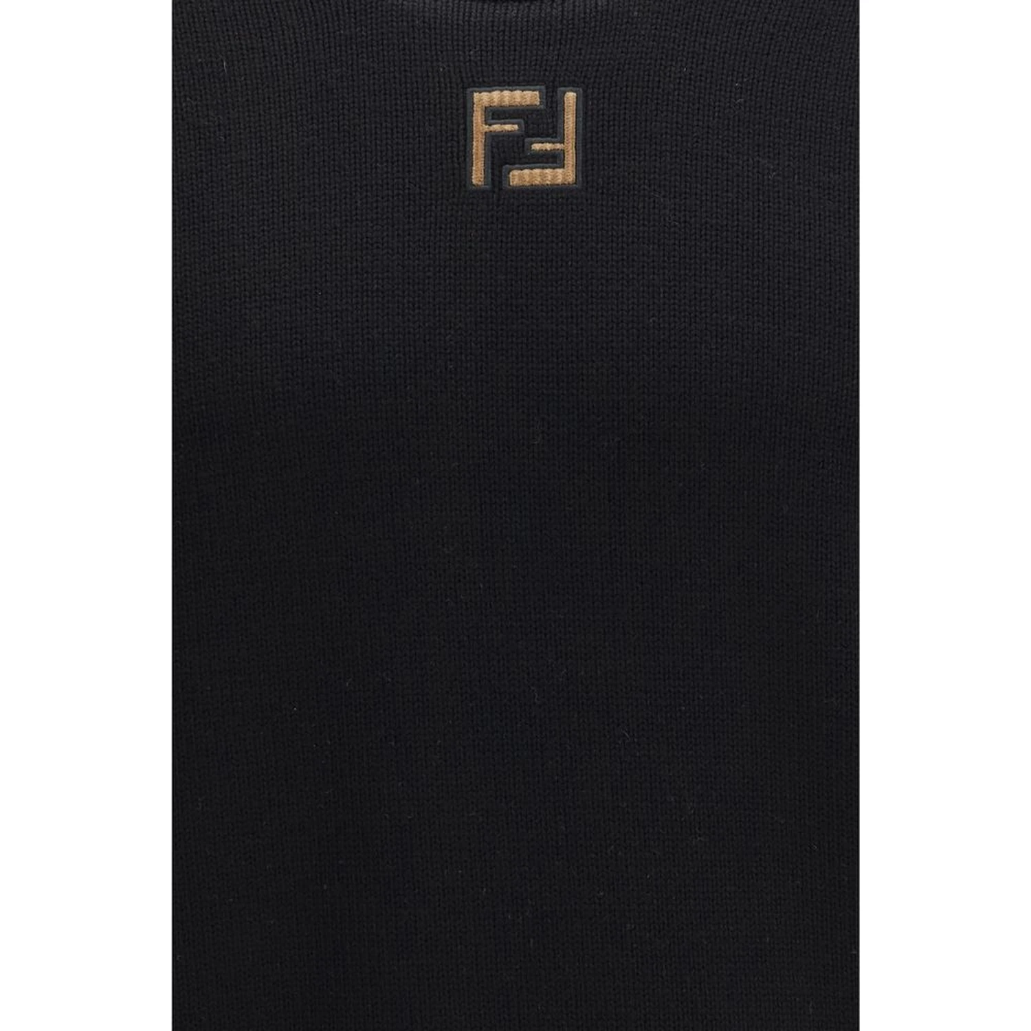 Black Fleece Wool Sweatshirt