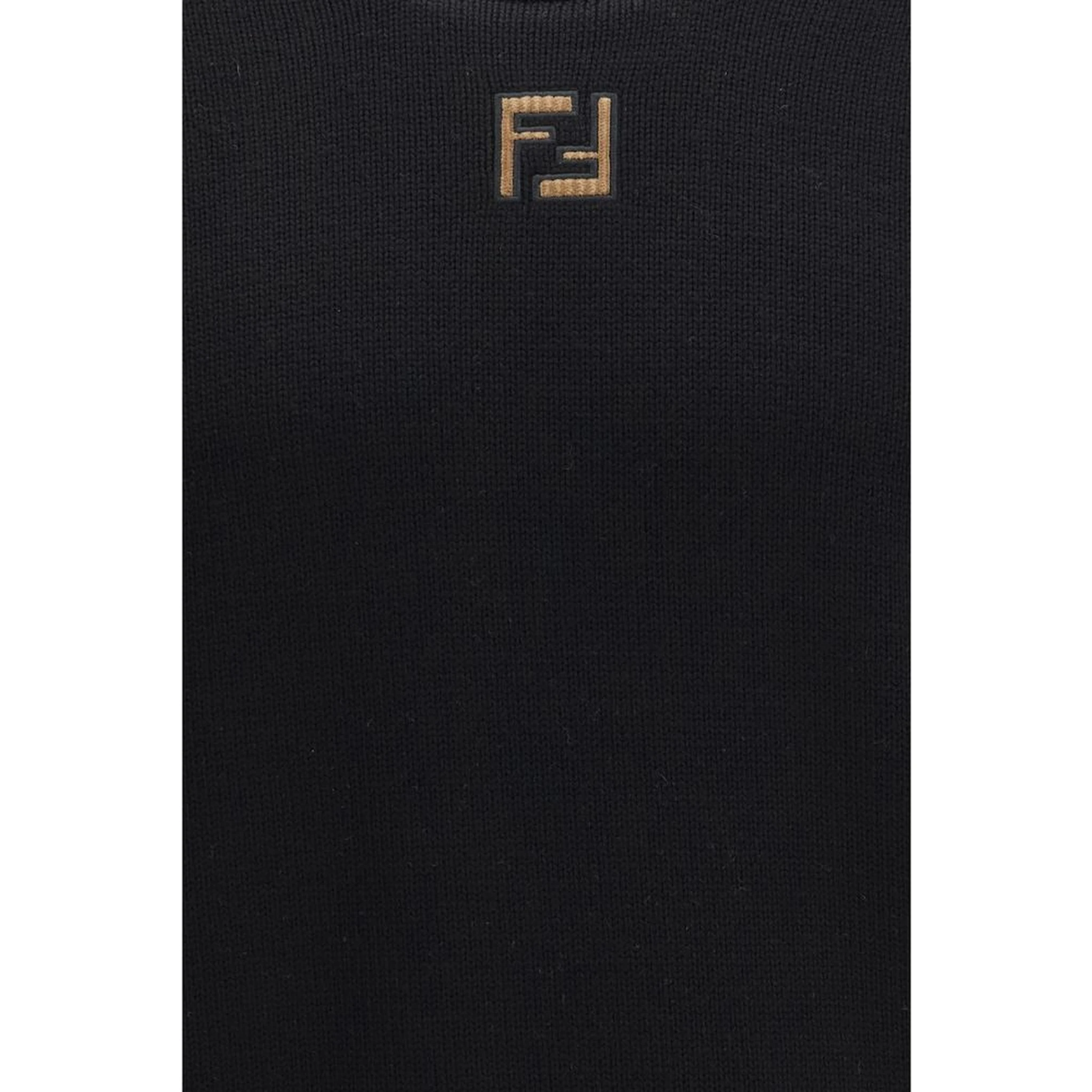 Black Fleece Wool Sweatshirt