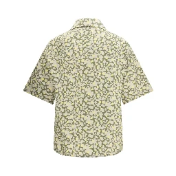 Bicolor Cotton Pattern Shirt