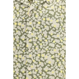 Bicolor Cotton Pattern Shirt