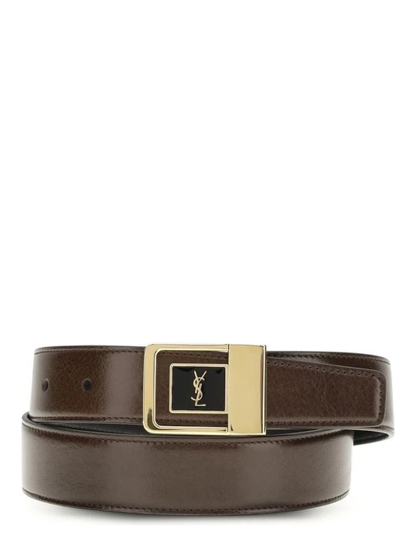 Bicolor Calf Leather Bos Taurus Regular Belt
