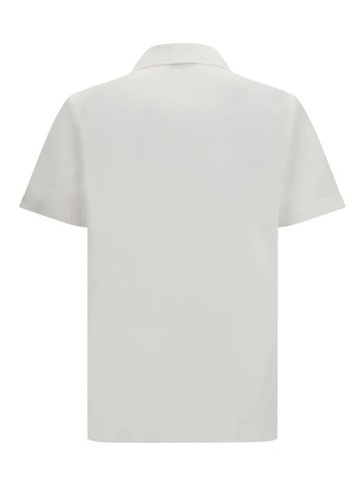 White Cotton Polo Shirt alternative