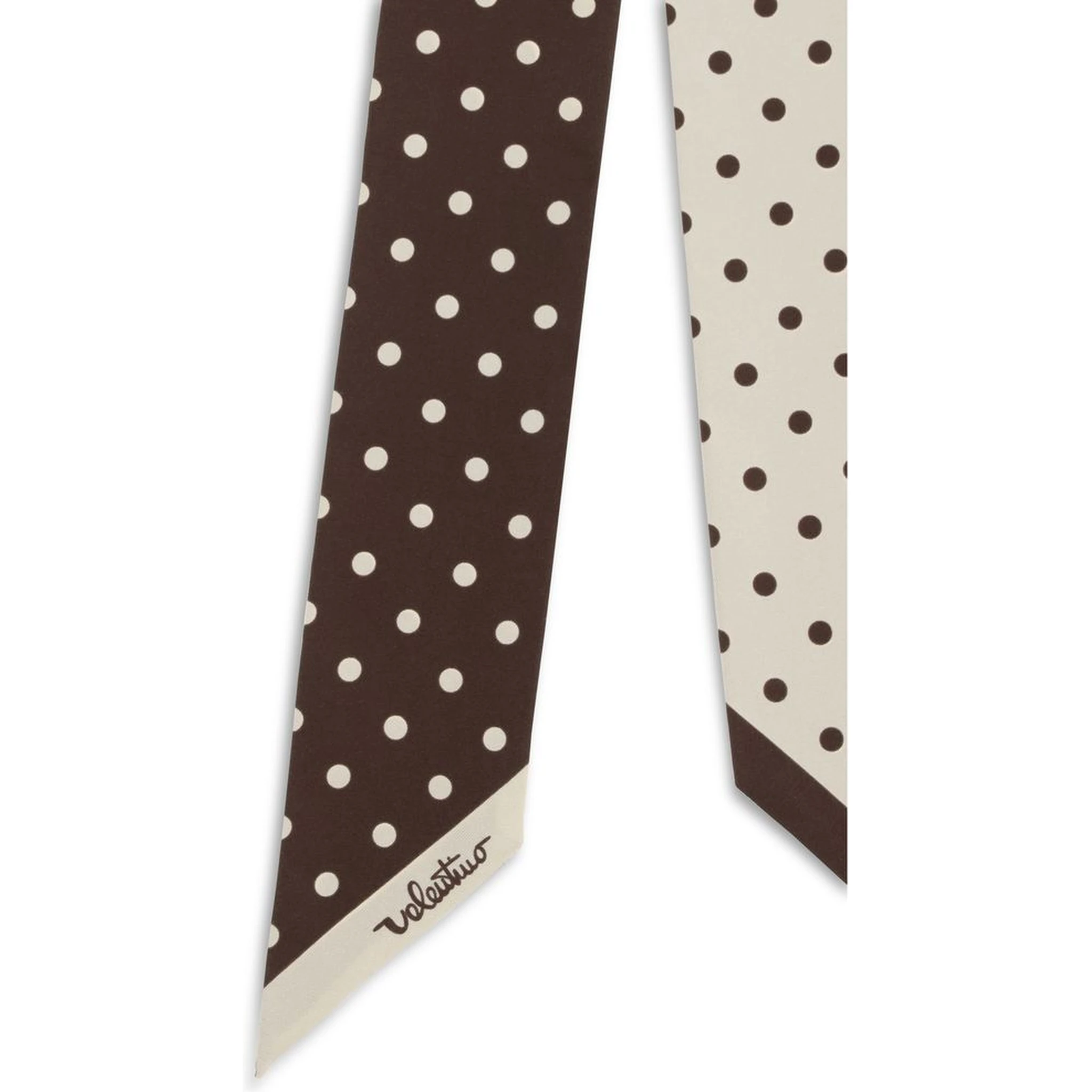 وشاح حريري بني