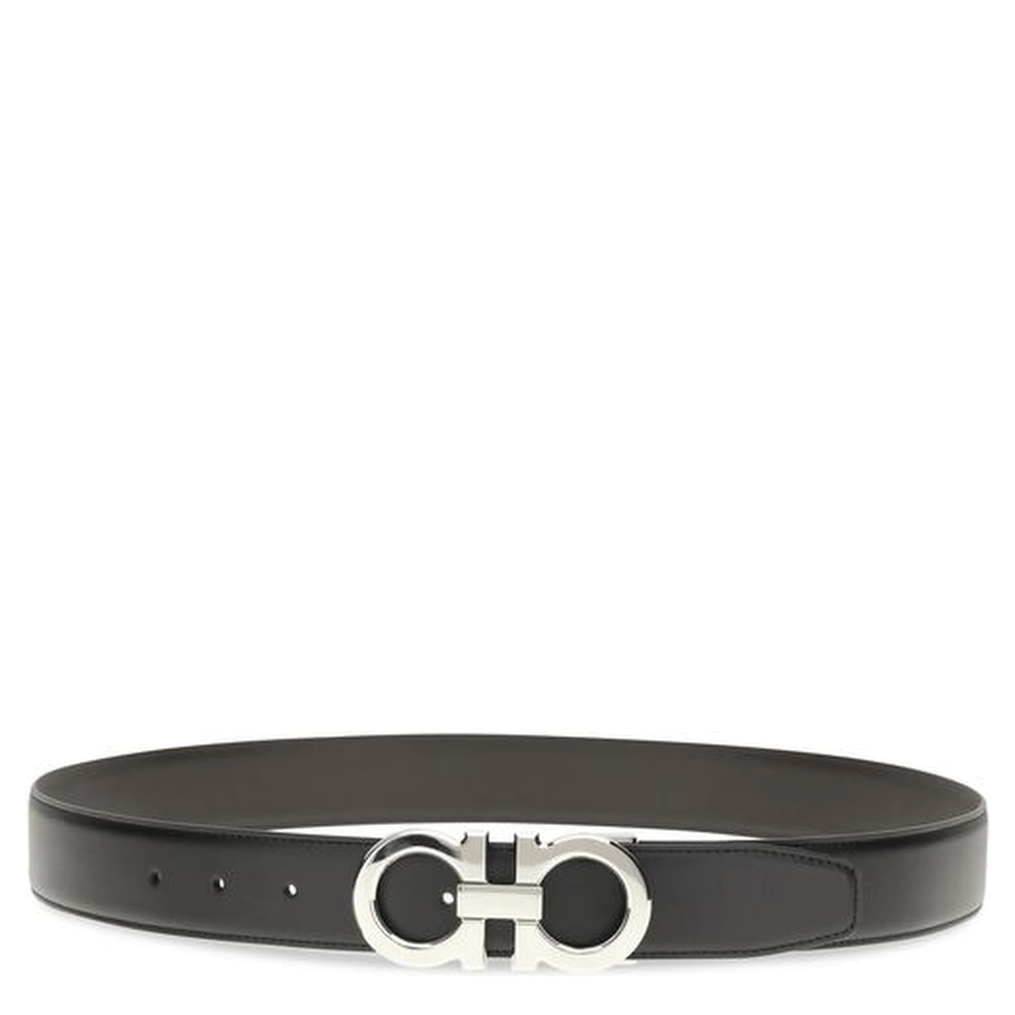 Black Calf Leather Bos Taurus Regular Belt