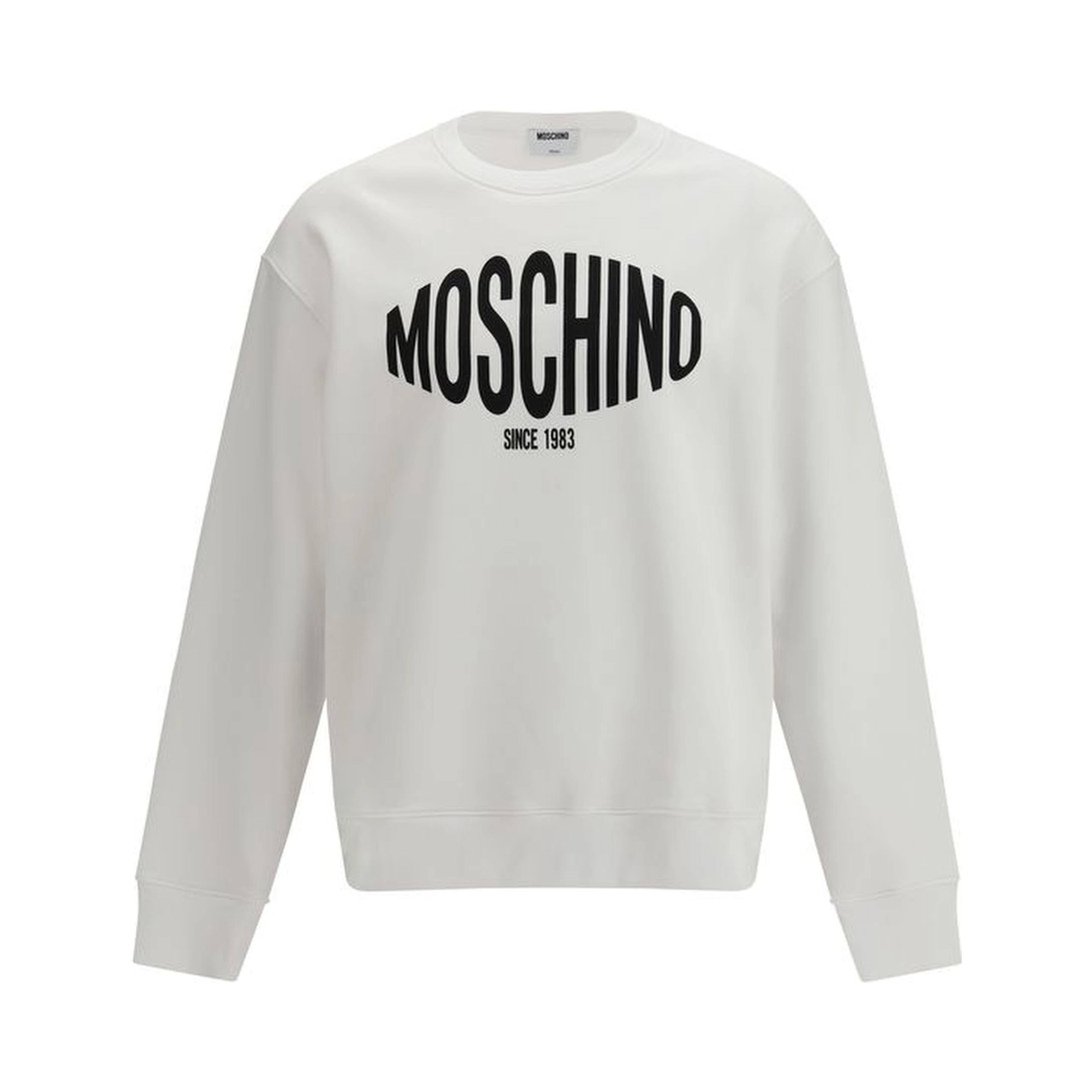 White Cotton Sweatshirt