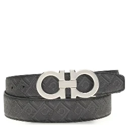 Black Calf Leather Bos Taurus Regular Belt