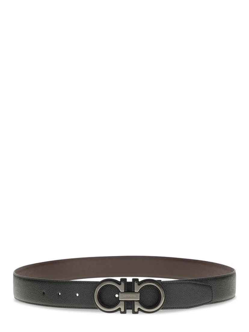 Black Calf Leather Bos Taurus Regular Belt