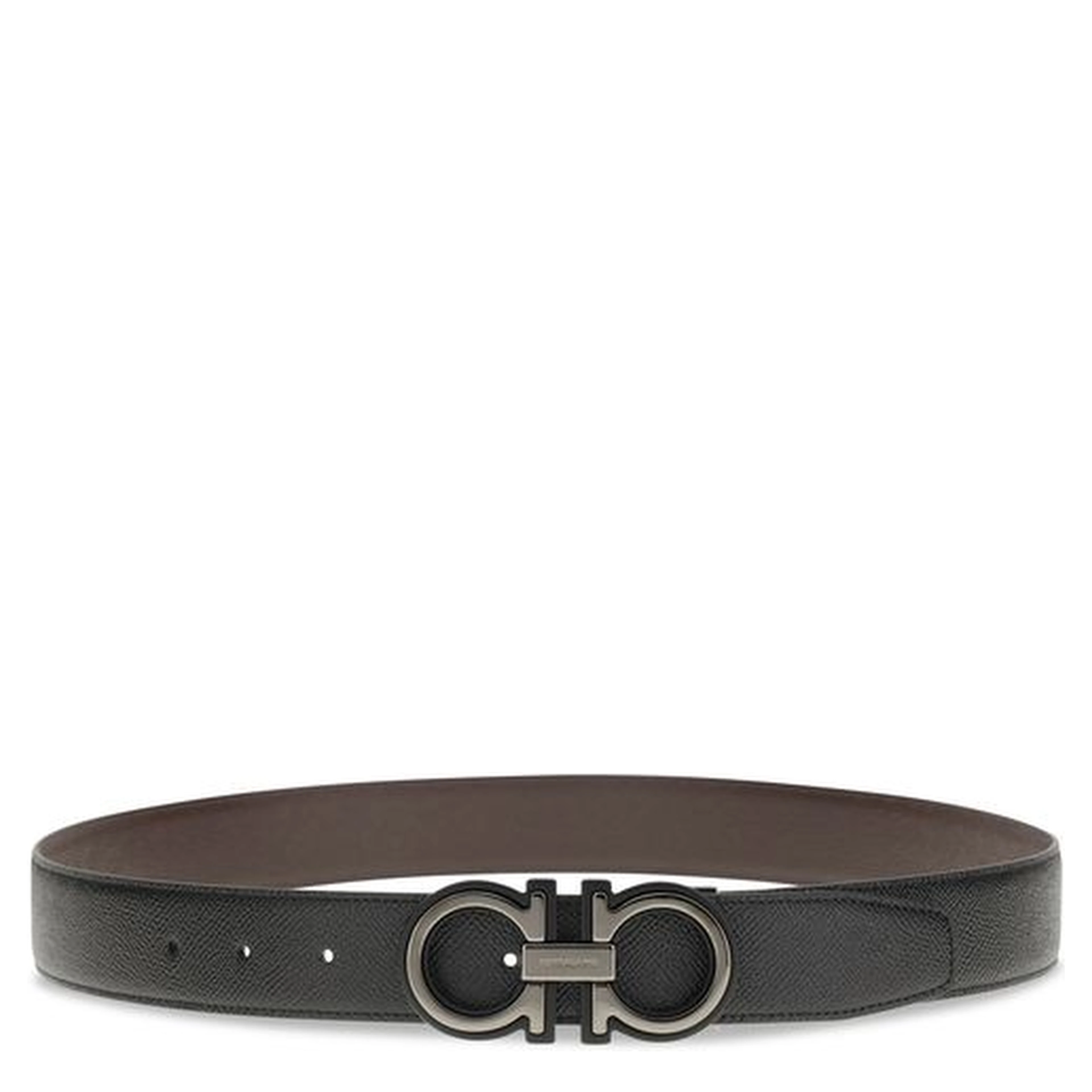 Black Calf Leather Bos Taurus Regular Belt