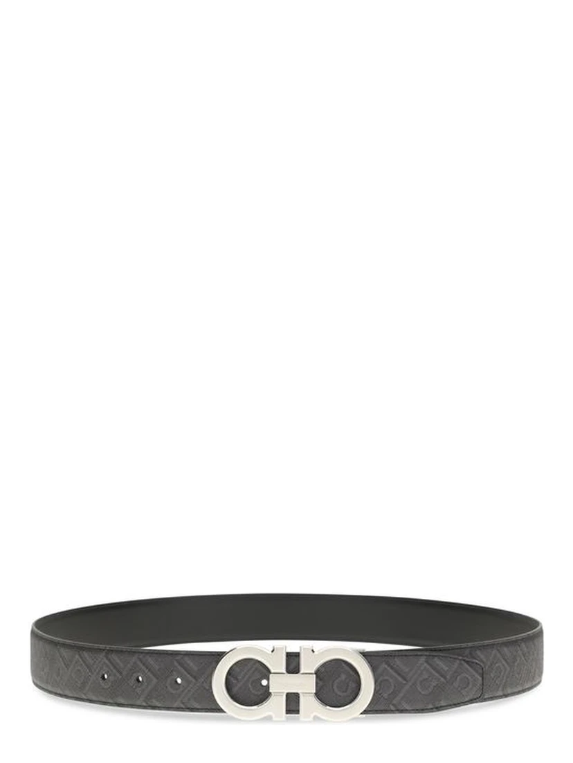 Black Calf Leather Bos Taurus Regular Belt