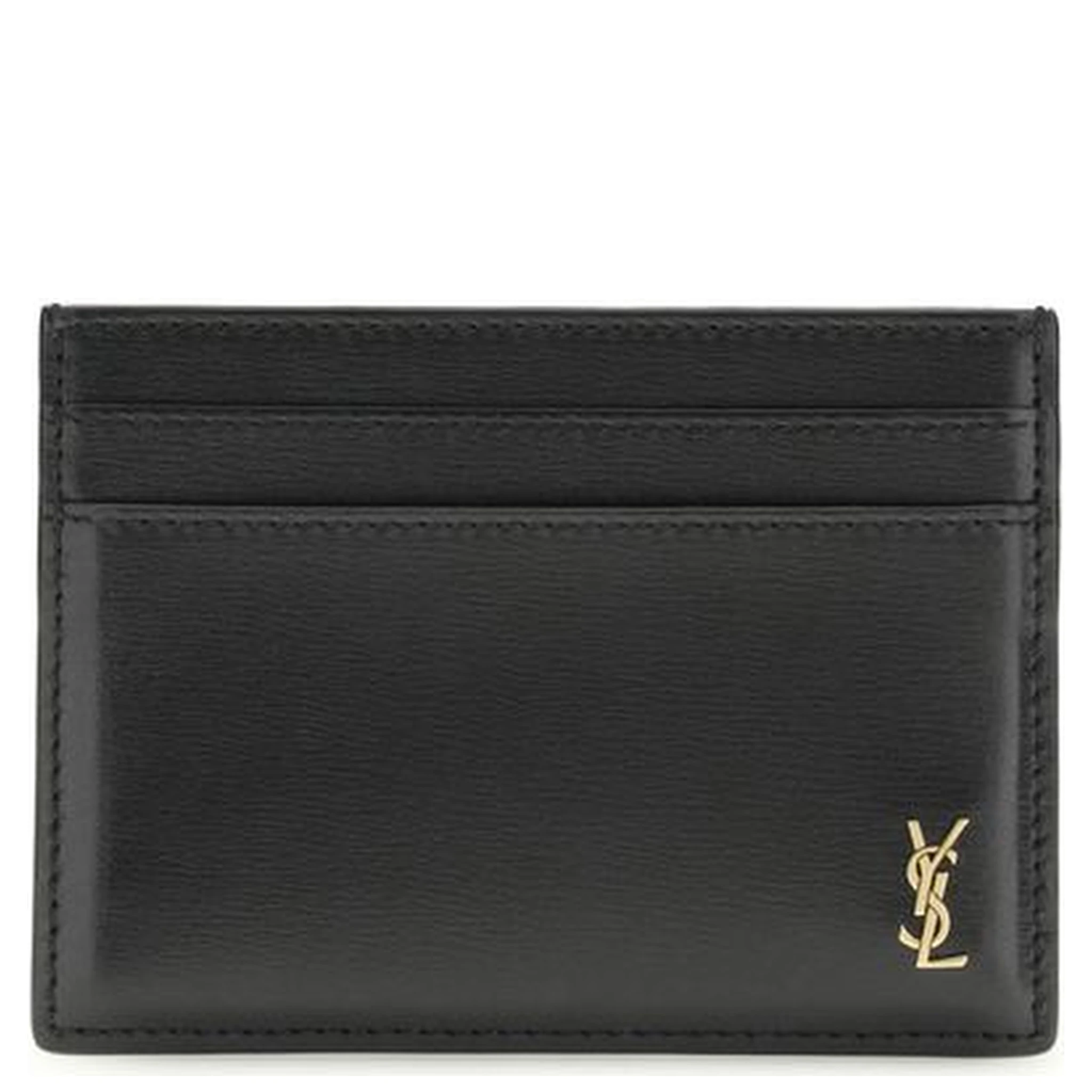 Black Calf Leather Bos Taurus Wallet