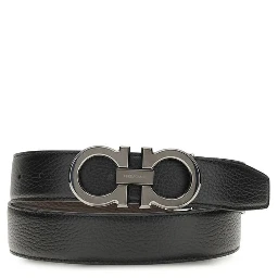 حزام بوس توروس العادي من جلد العجل الأسود