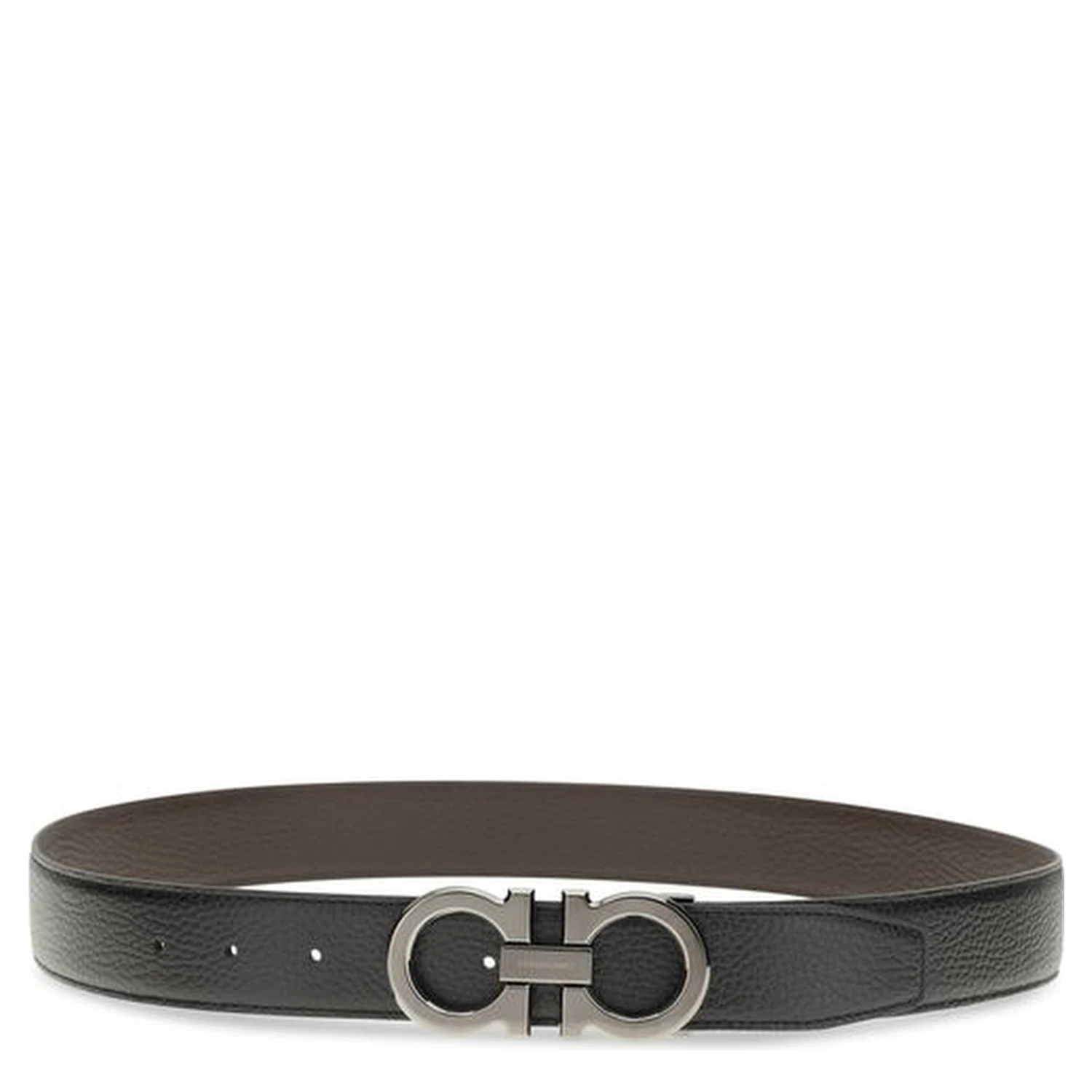 Black Calf Leather Bos Taurus Regular Belt