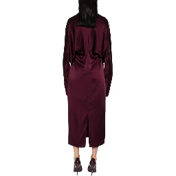 MIDI DRESS WITH CUT-OUT DETAIL