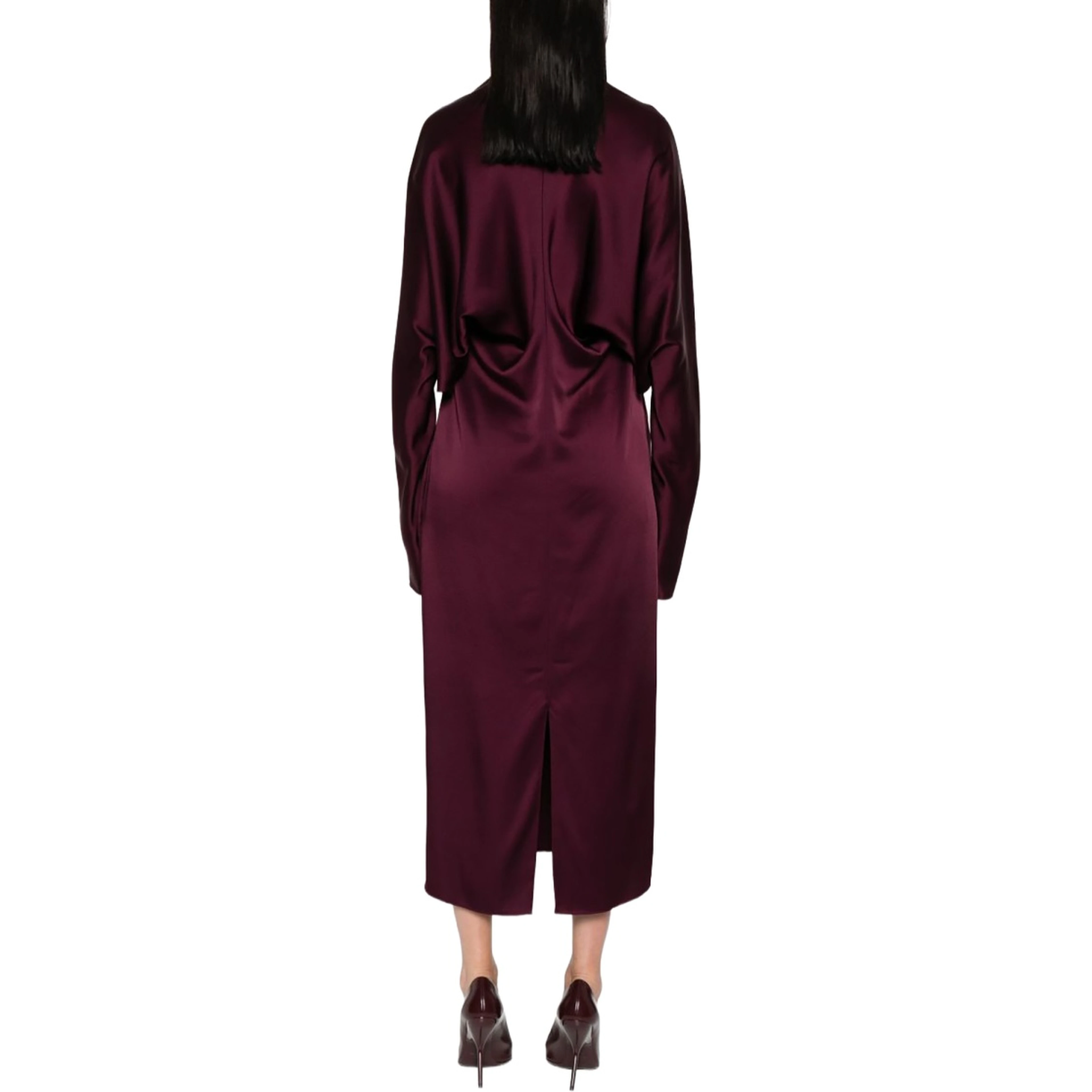 MIDI DRESS WITH CUT-OUT DETAIL