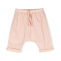 cream and strawberry pants