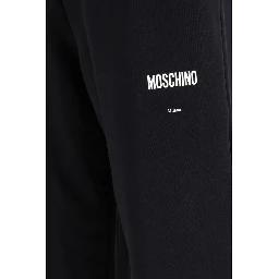 Black Cotton Casual Pants