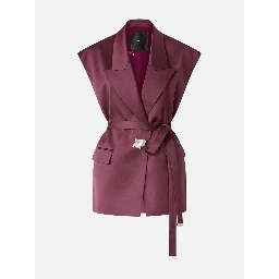 سترة باذنجان وردي