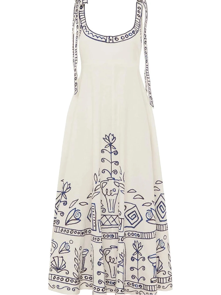 ALEMAIS Dresses White