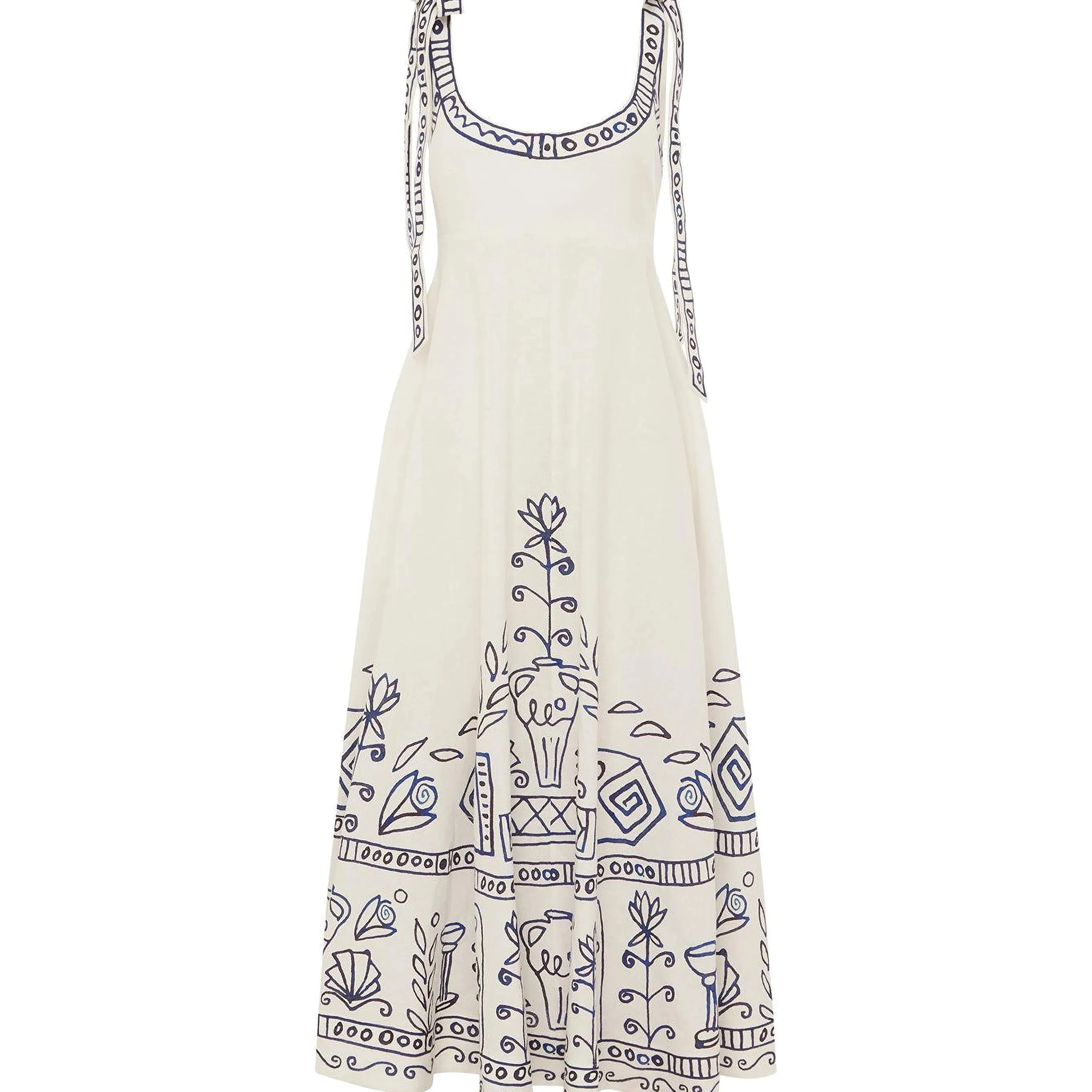 ALEMAIS Dresses White