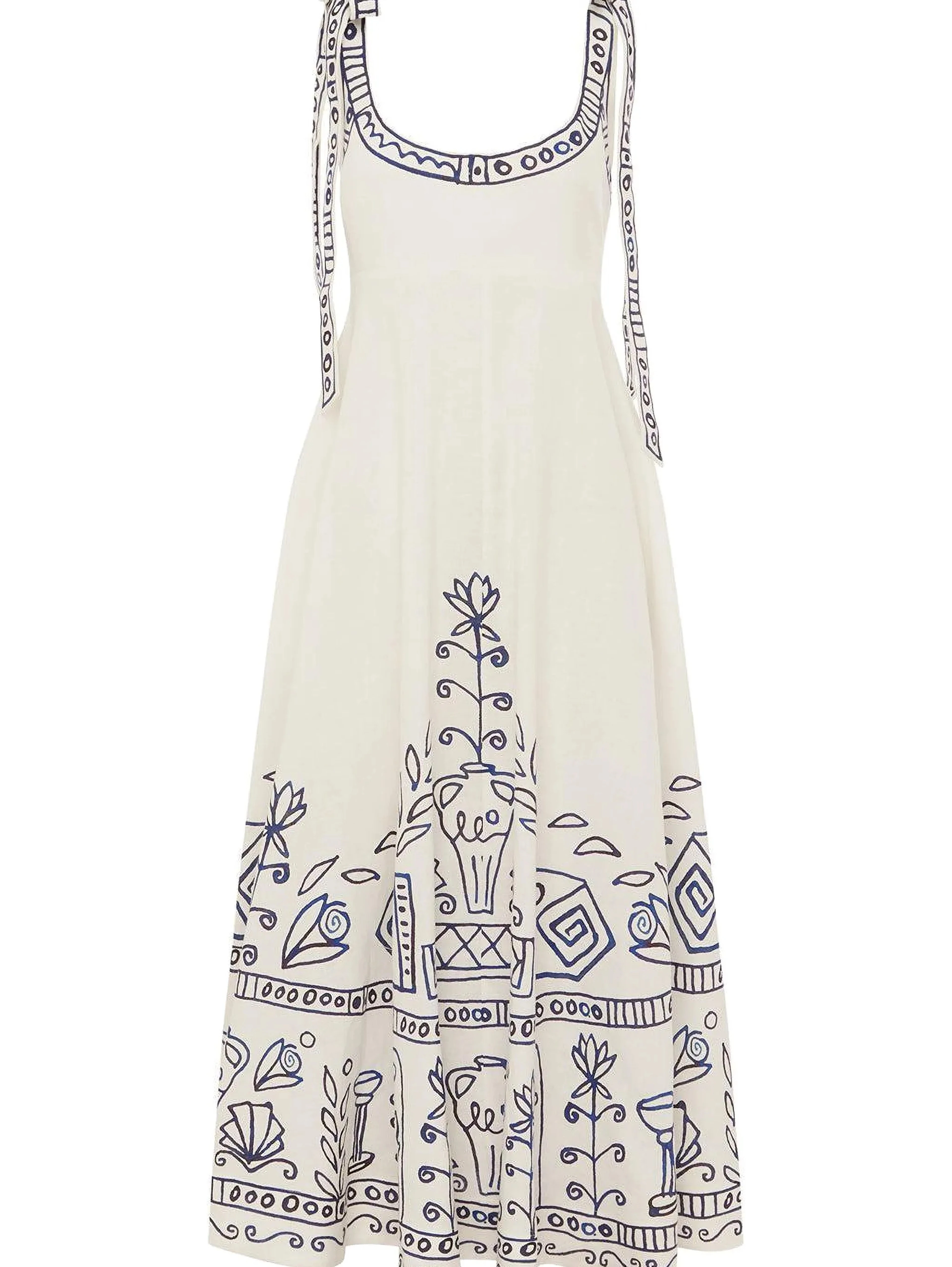 ALEMAIS Dresses White