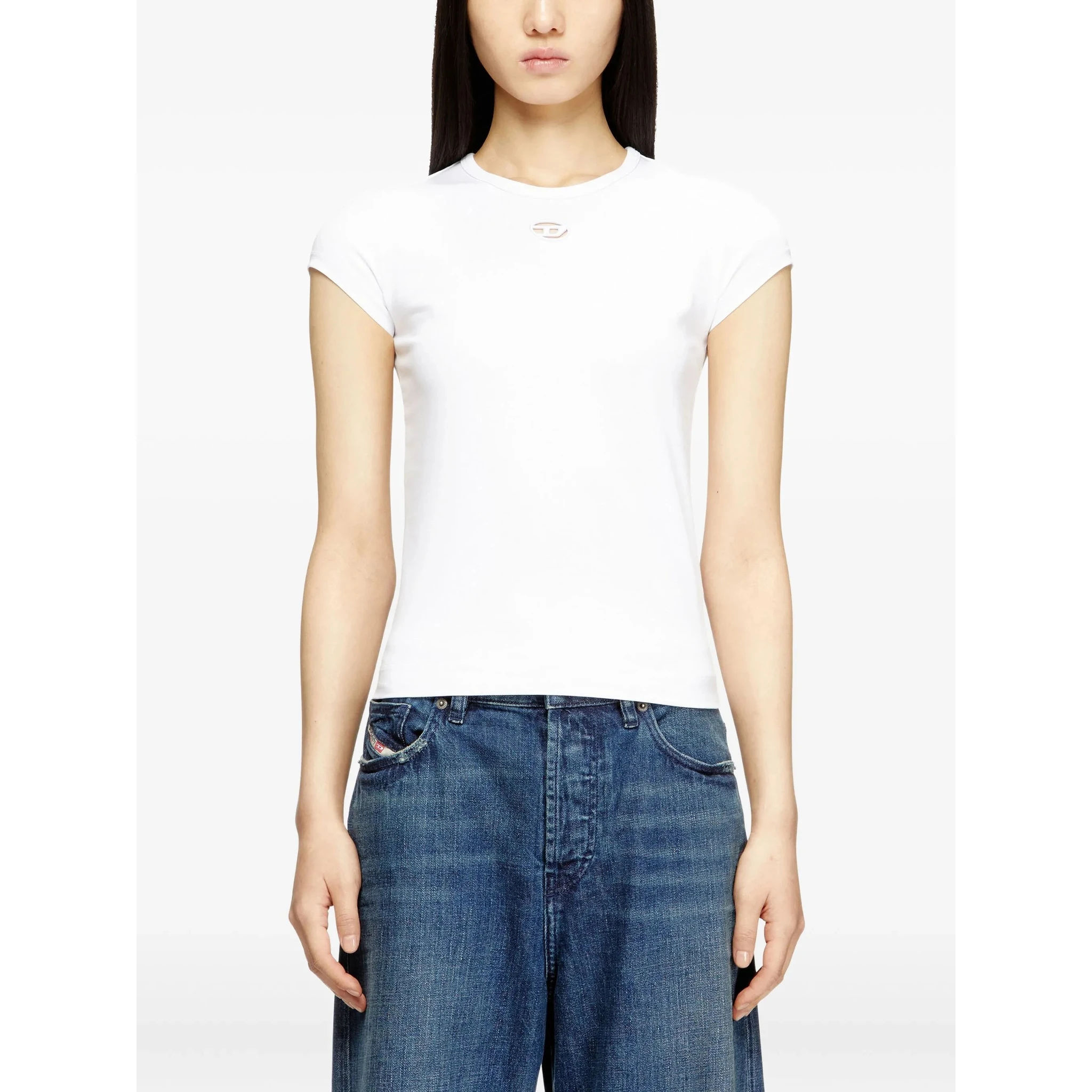 Diesel T-shirts and Polos White