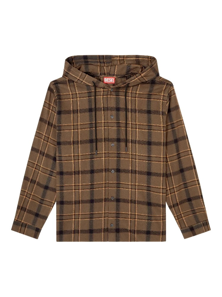Diesel Shirts Brown