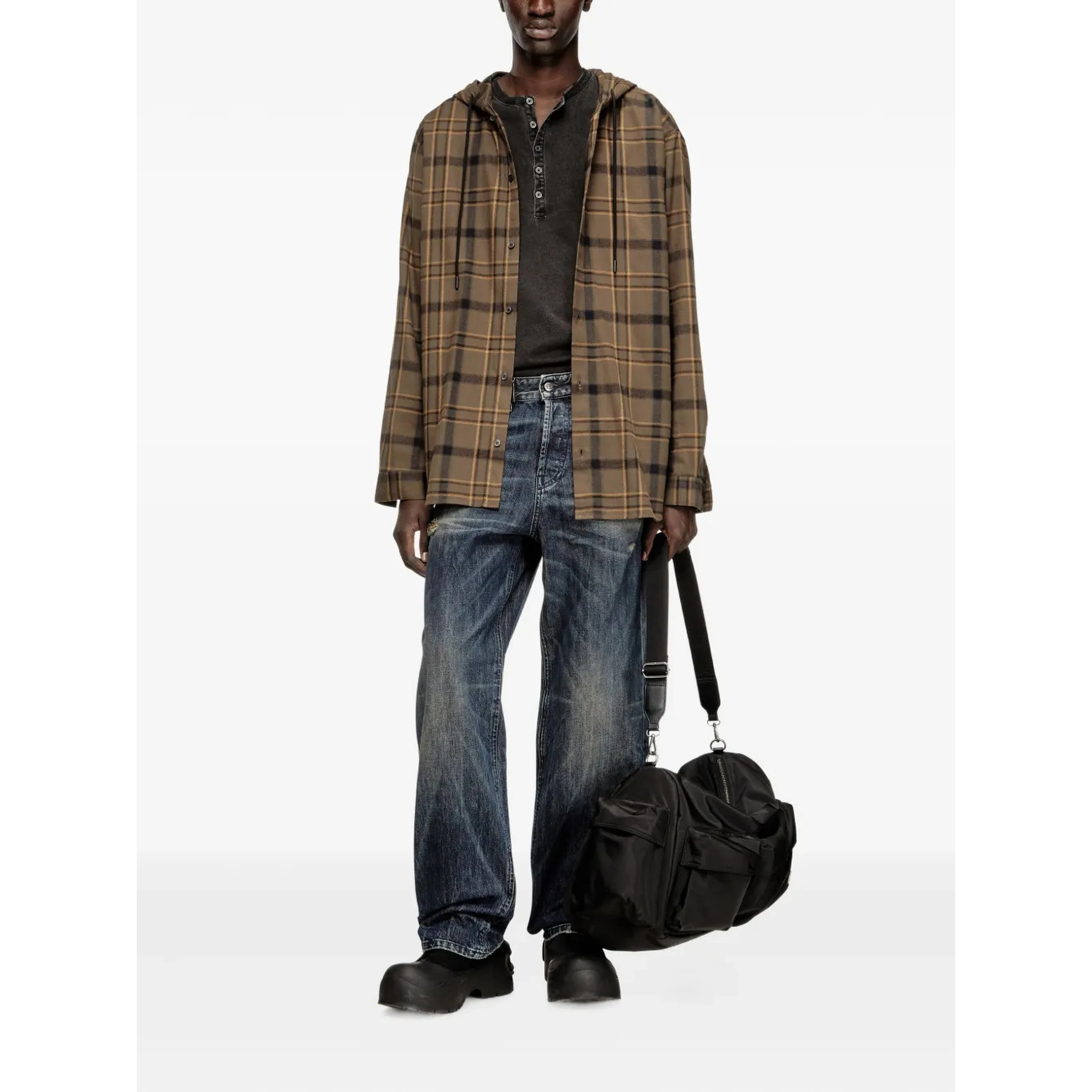Diesel Shirts Brown