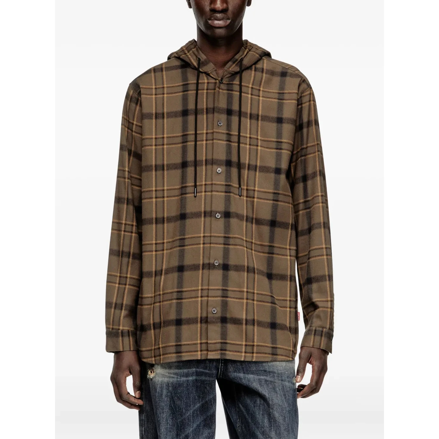 Diesel Shirts Brown