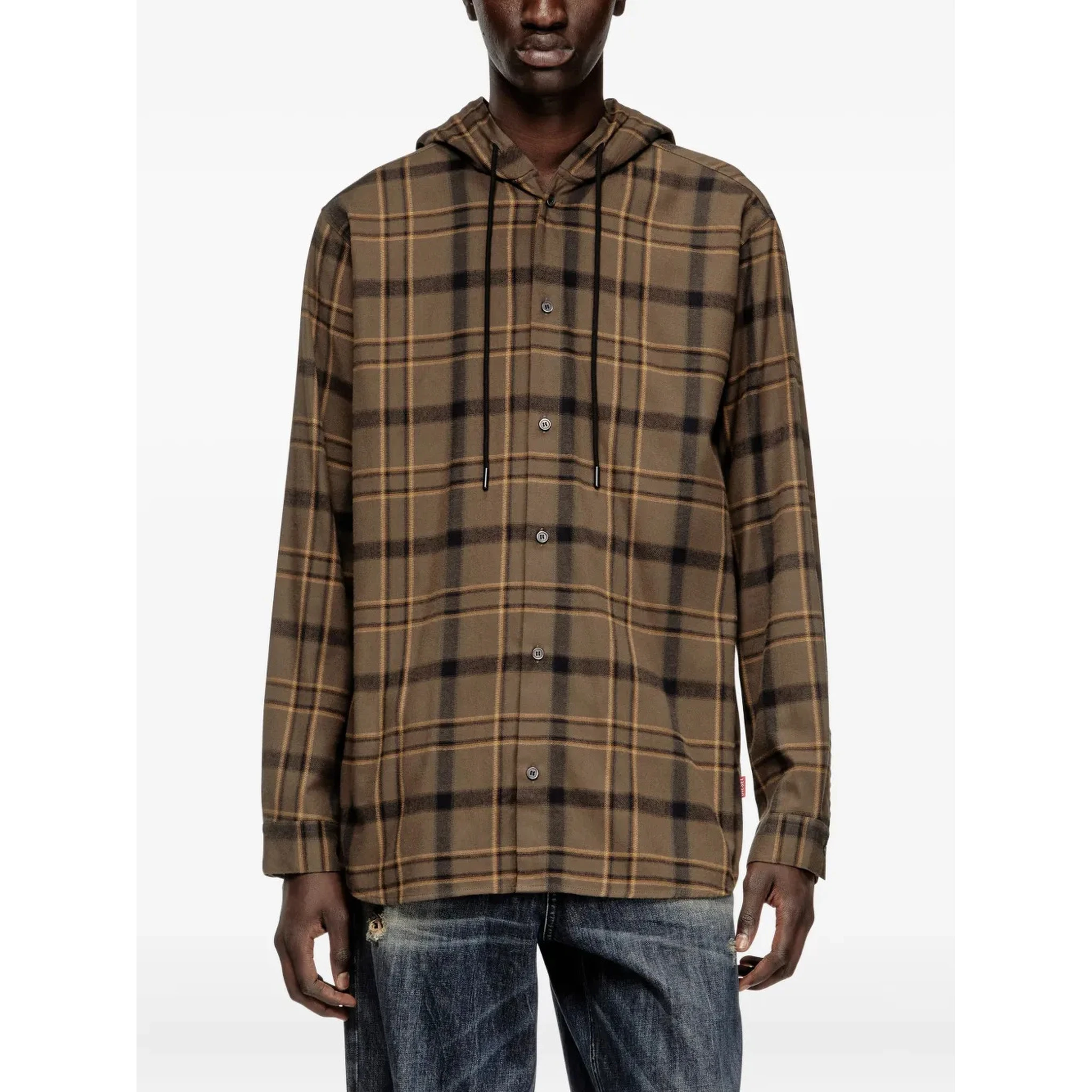 Diesel Shirts Brown