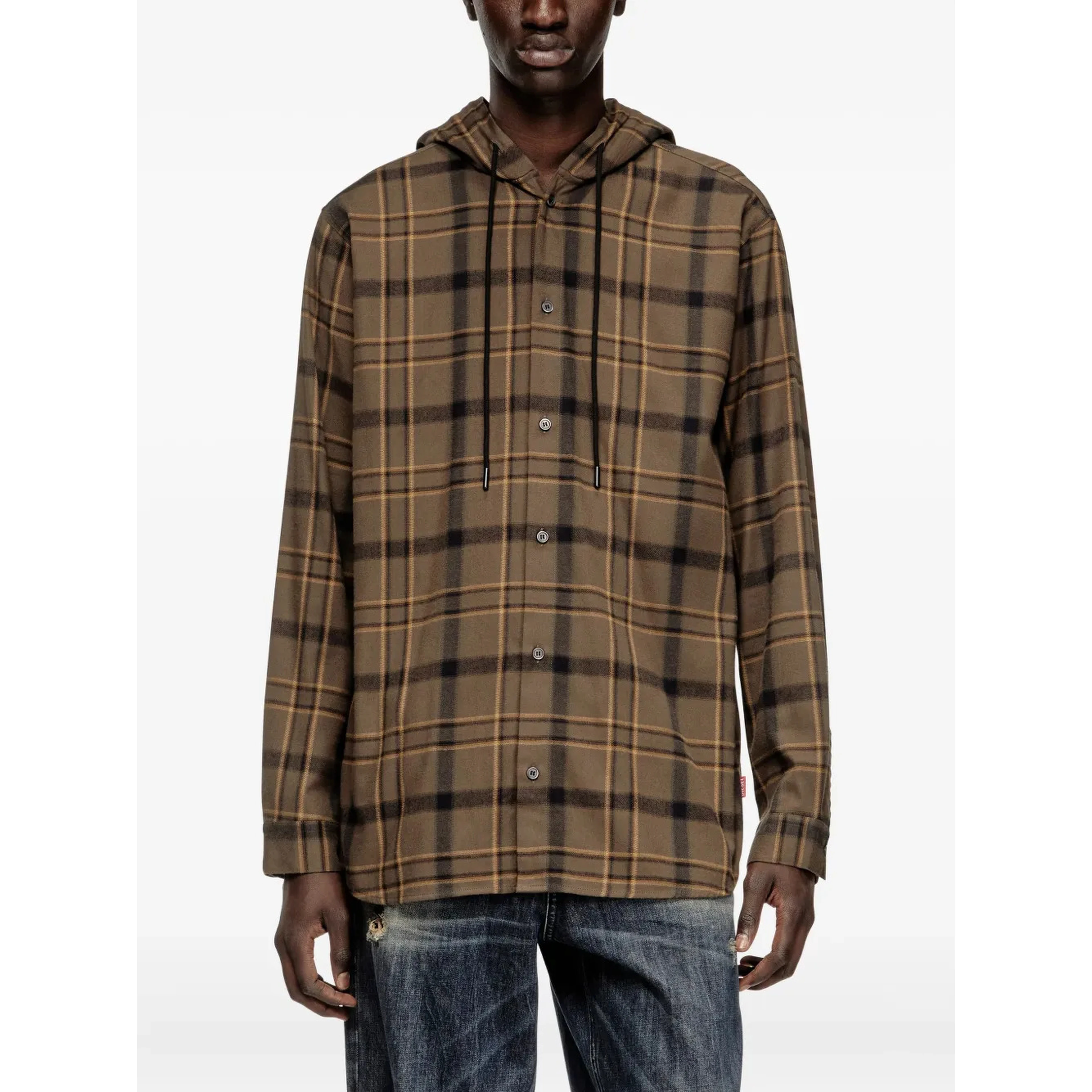 Diesel Shirts Brown