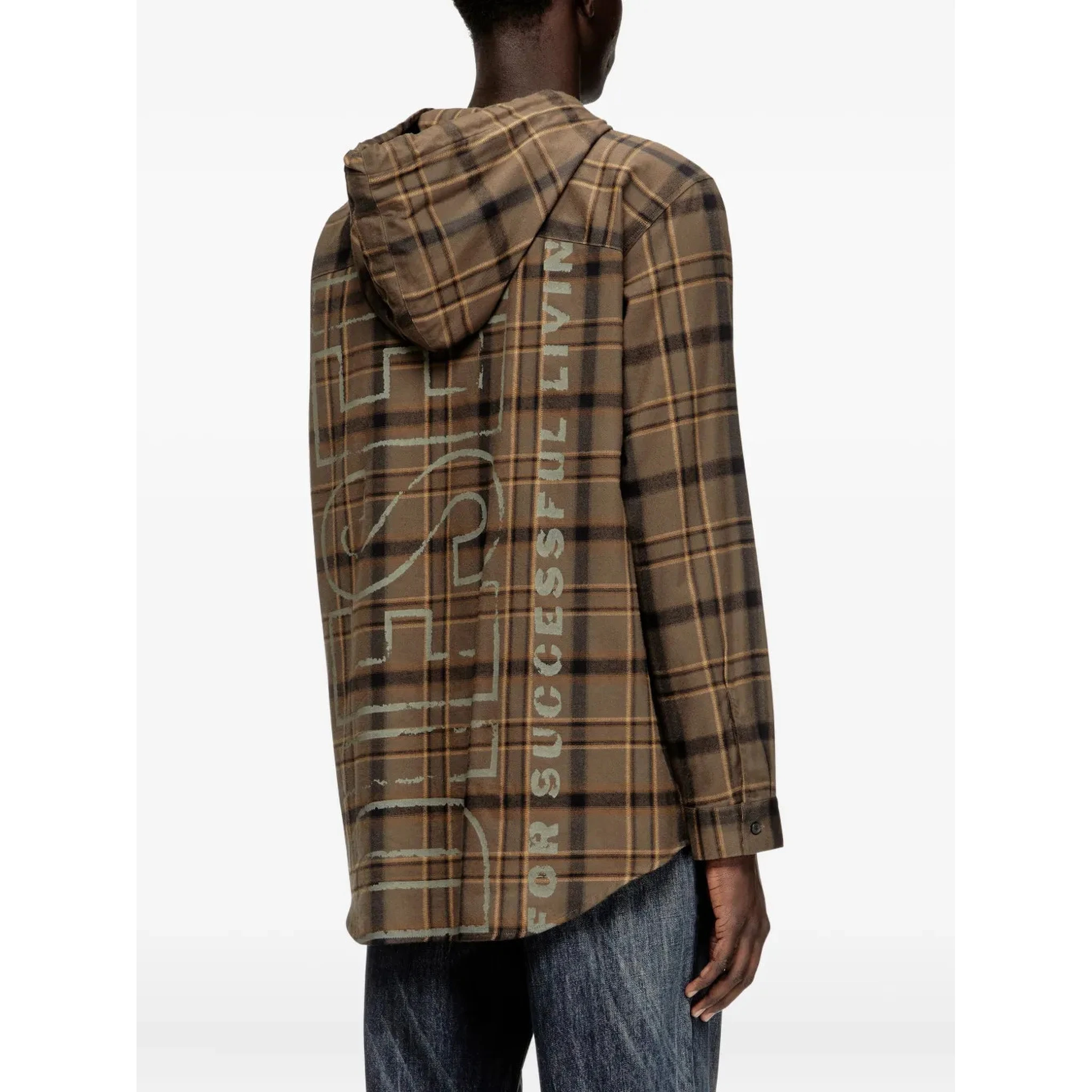 Diesel Shirts Brown