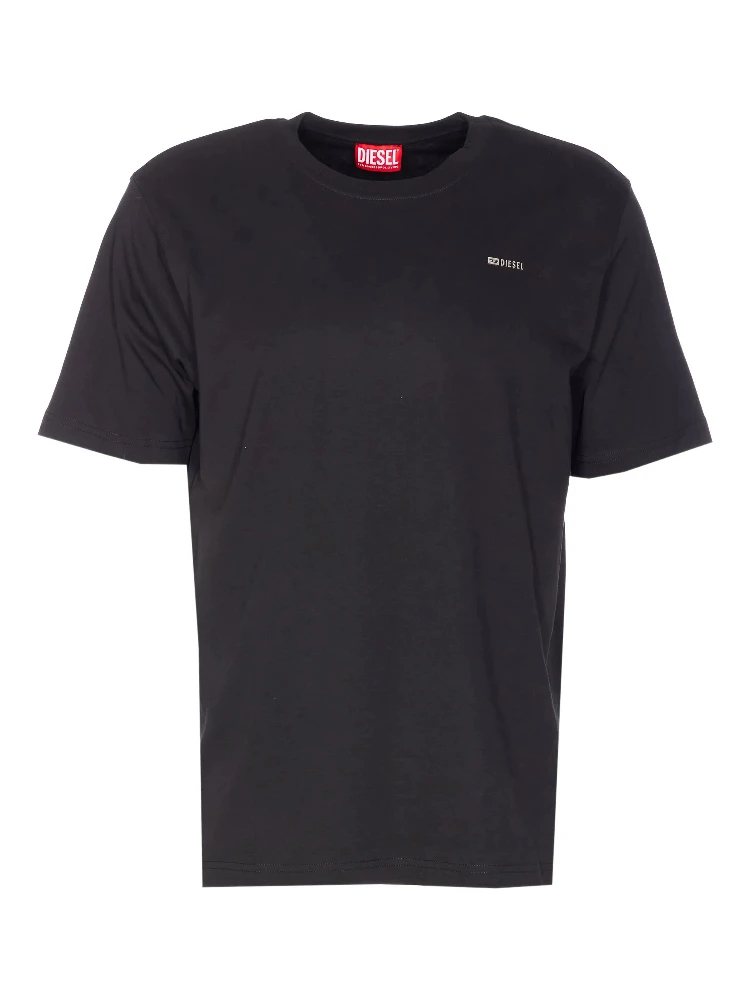 Diesel T-shirts and Polos Black