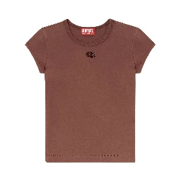 Diesel T-shirts and Polos Brown