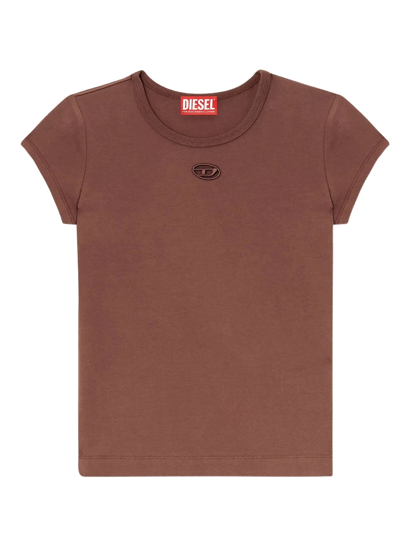 Diesel T-shirts and Polos Brown
