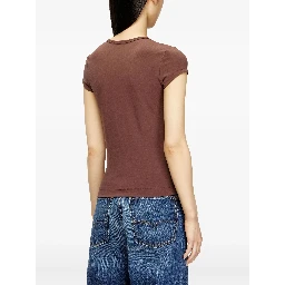 Diesel T-shirts and Polos Brown