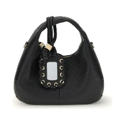 Black Recycled Polyester Handbag