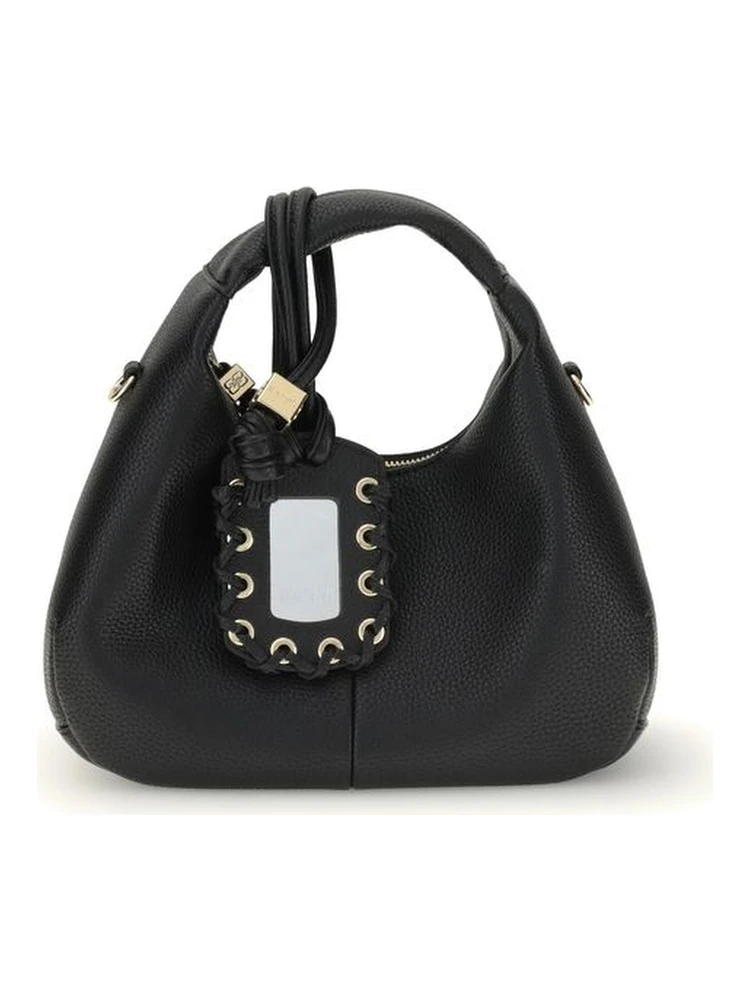 Black Recycled Polyester Handbag