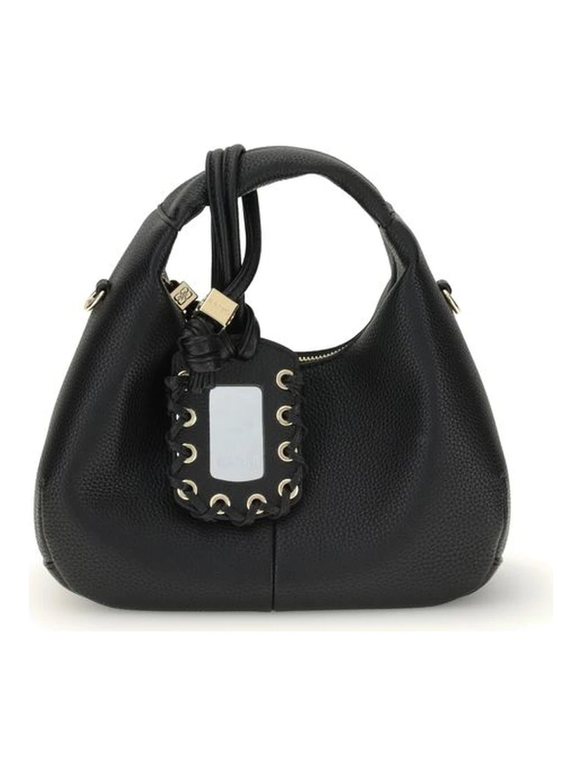 Black Recycled Polyester Handbag