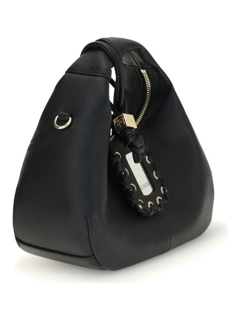 Black Recycled Polyester Handbag