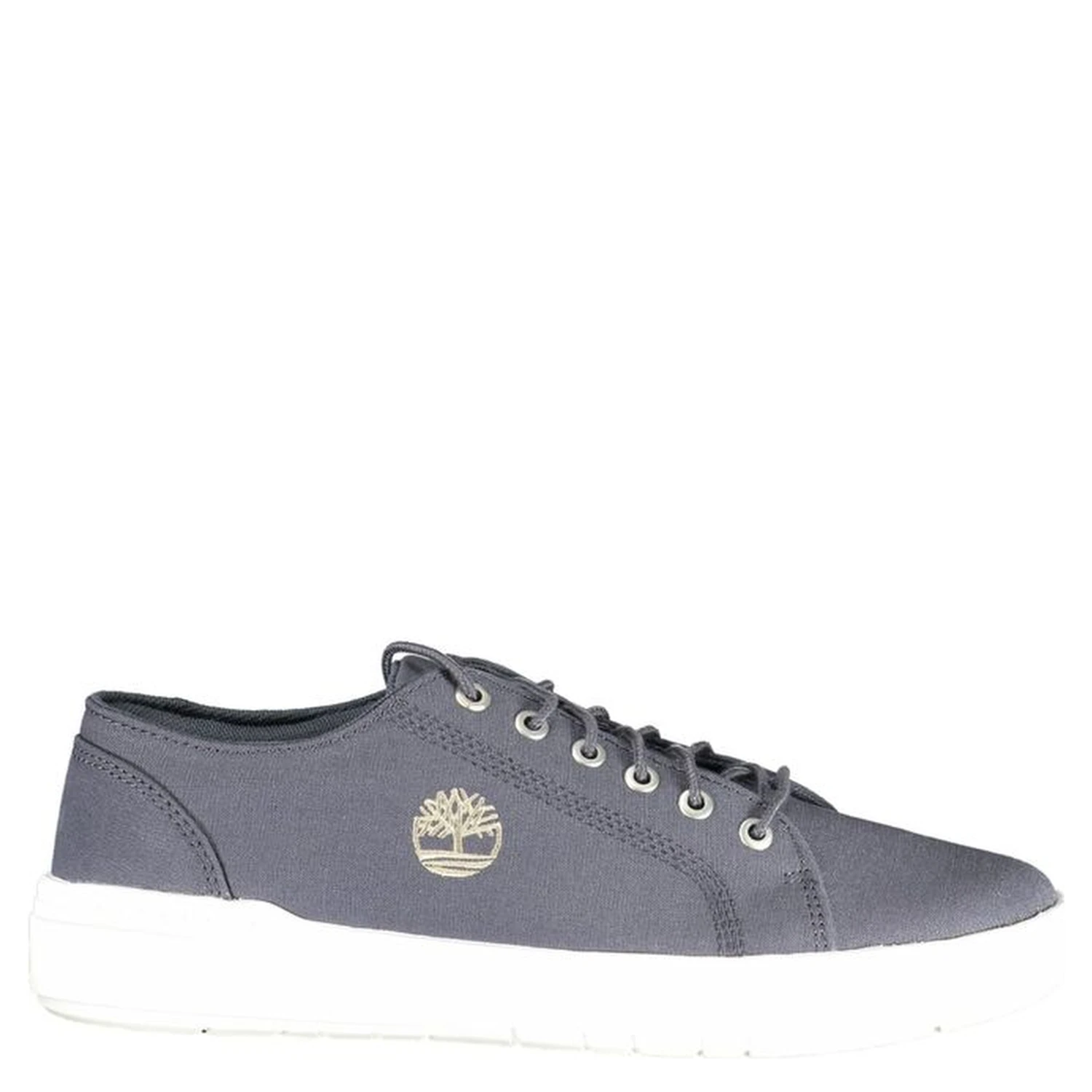 Blue Polyester Men Sneaker