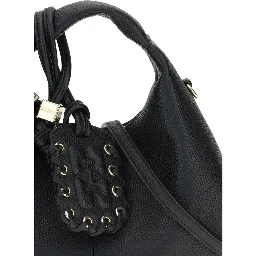 Black Recycled Polyester Handbag