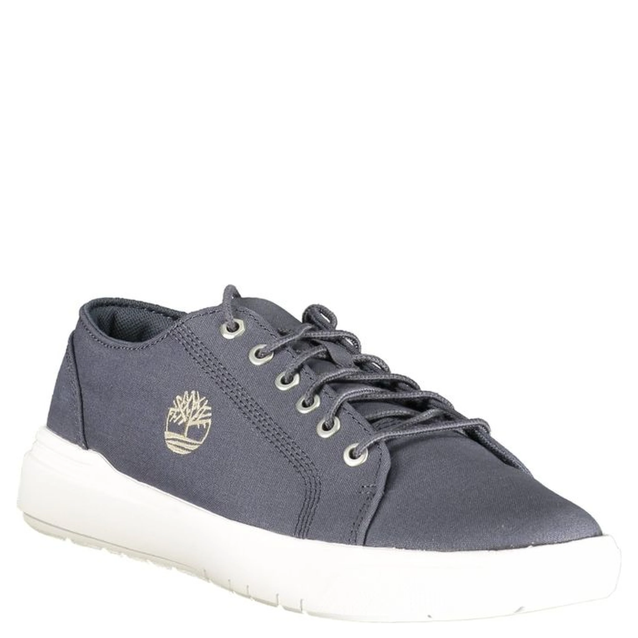 Blue Polyester Men Sneaker