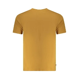Marrone Cotton Men T-Shirt
