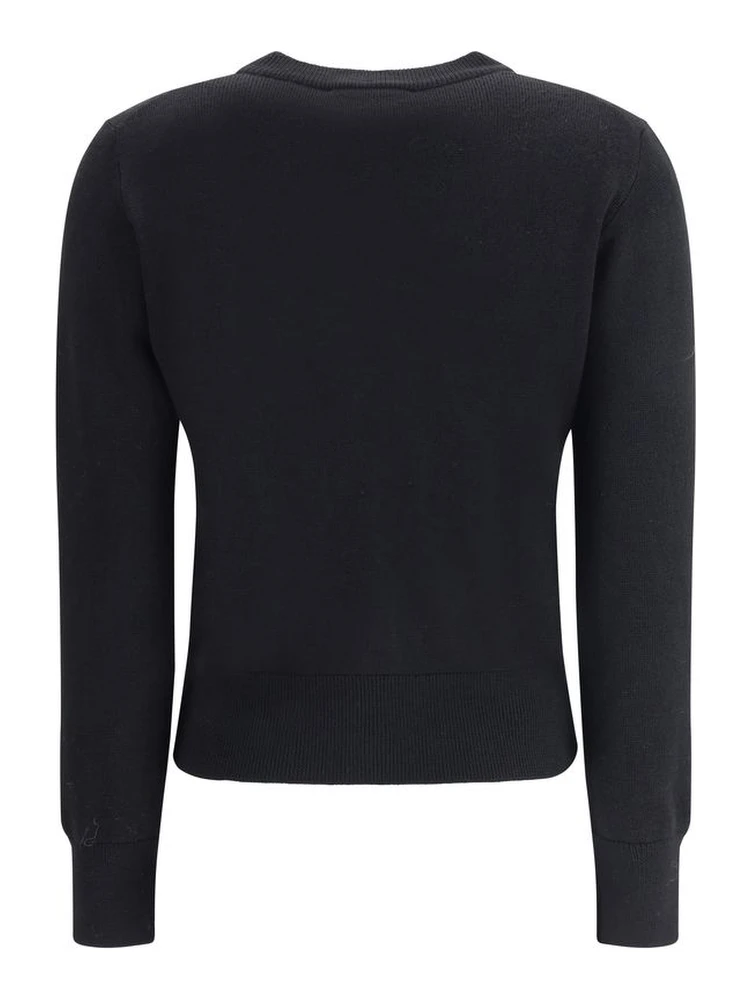 Black Merino Wool Cardigan alternative